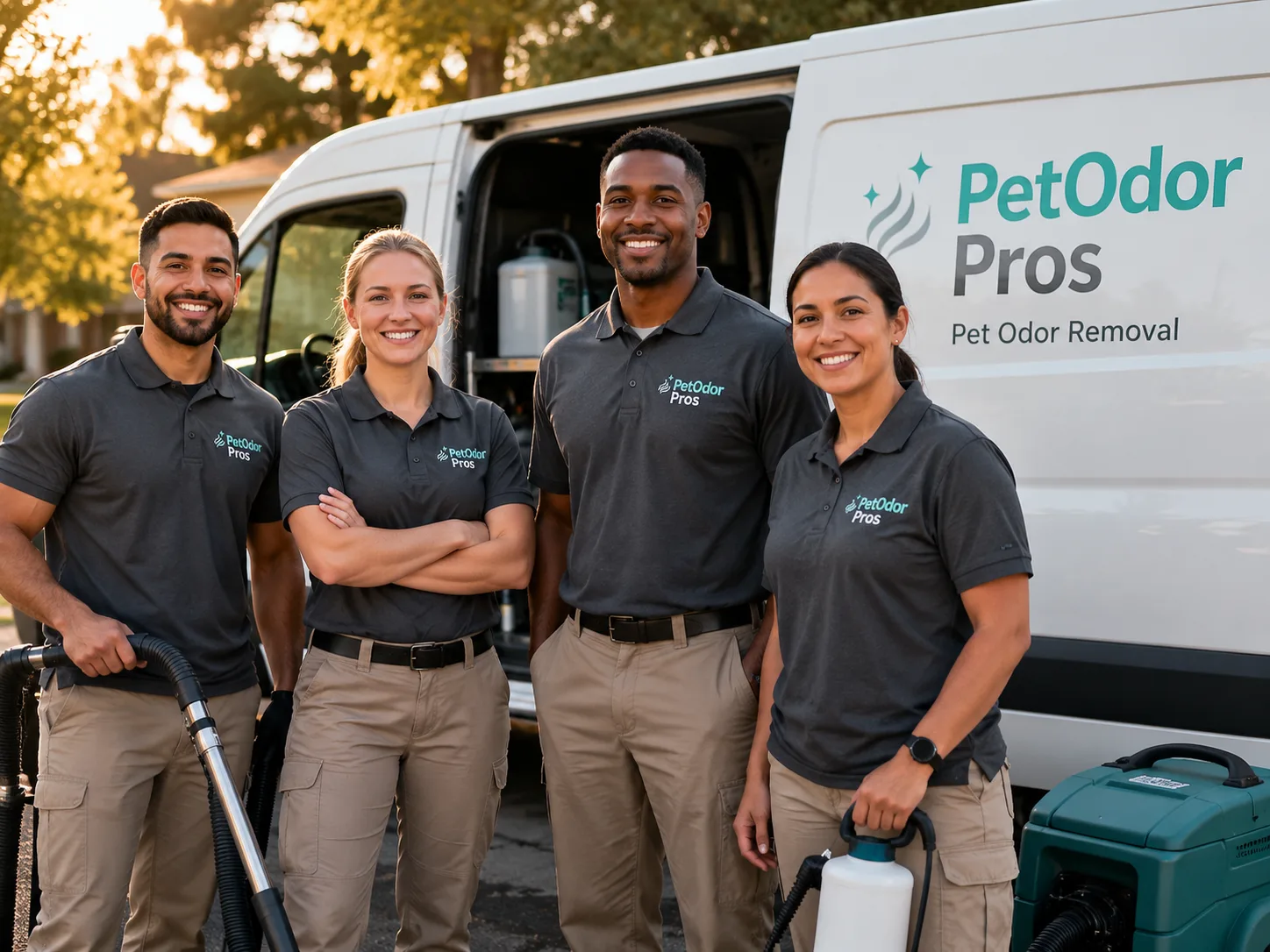 Pet Odor Removal team serving Poseyville, IN